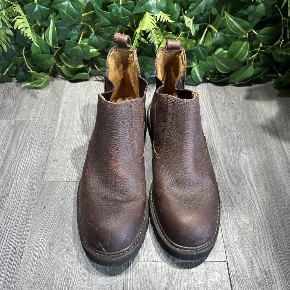 Carhartt Men's Romeo 4" Leather Waterproof Soft Toe Work Boots Size 11 M - Picture 2 of 10